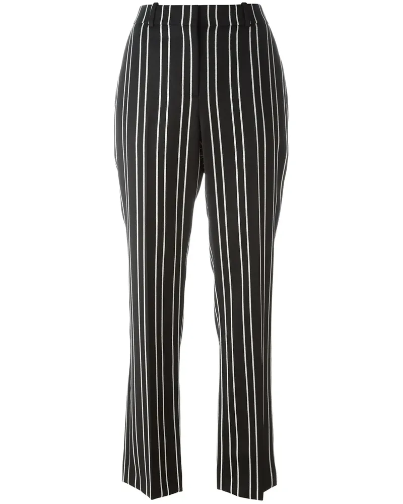 Givenchy Gestreifte Hose - Schwarz Schwarz