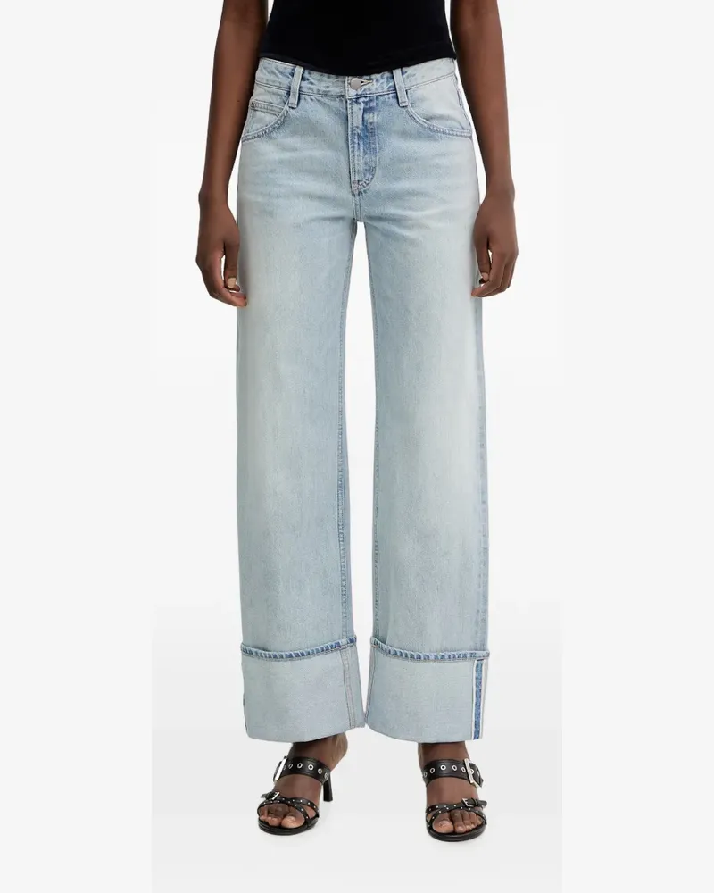 Miss Sixty Jeans mit Umschlag - Blau Blau