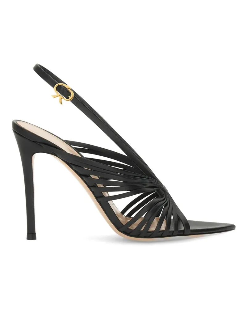 Gianvito Rossi Muse caged sandals - Schwarz Schwarz