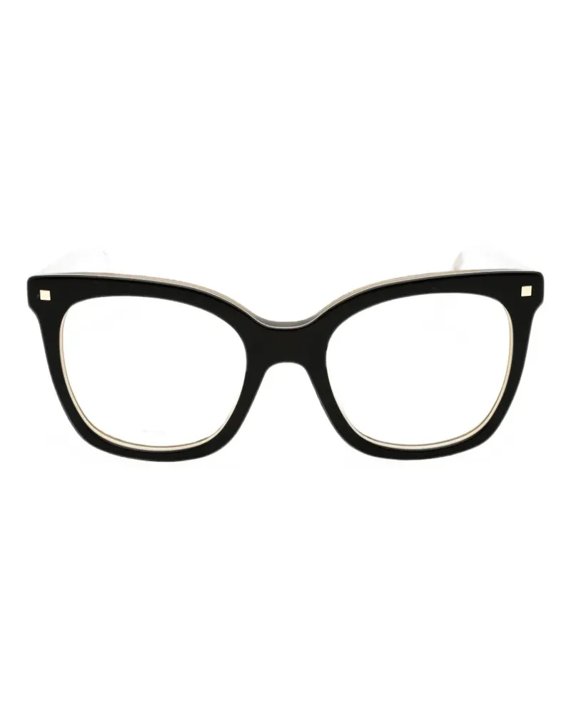 Polaroid cat-eye frame glasses - Schwarz Schwarz