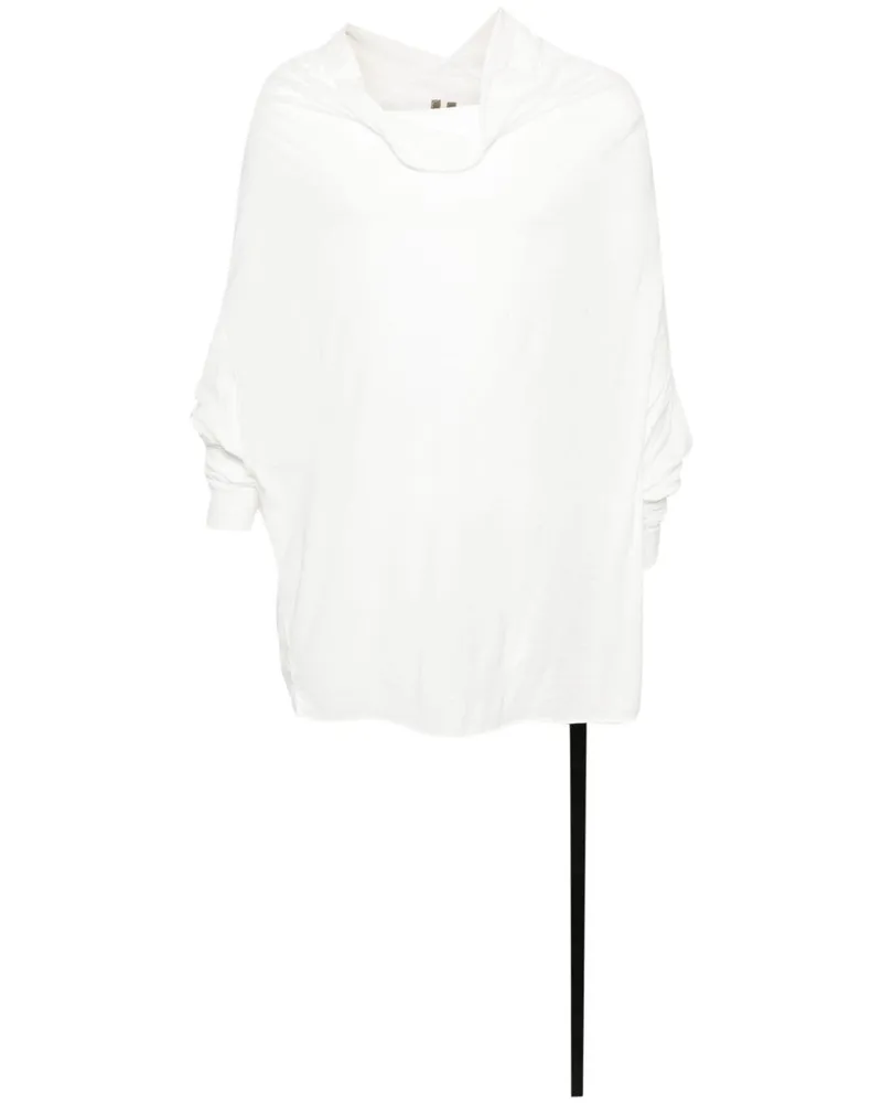 DRKSHDW by Rick Owens Shroud Langarmshirt - Weiß Weiß