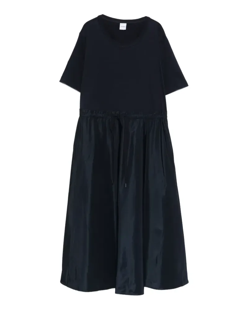 ASPESI drawstring midi dress - Blau Blau