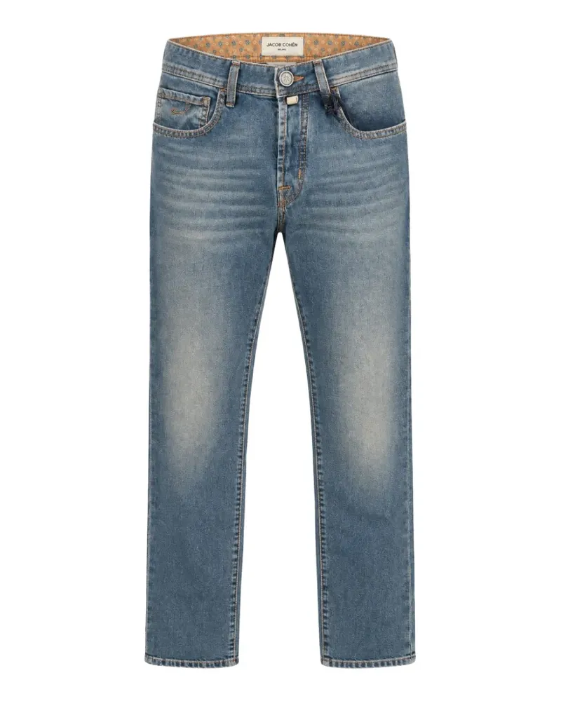 Jacob Cohën Bard faded-wash straight-leg jeans - Blau Blau