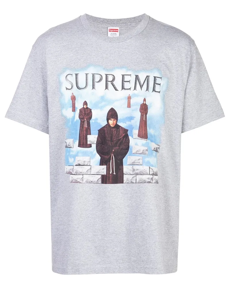 Supreme Being T-Shirt mit "Levitation"-Print - Grau Grau
