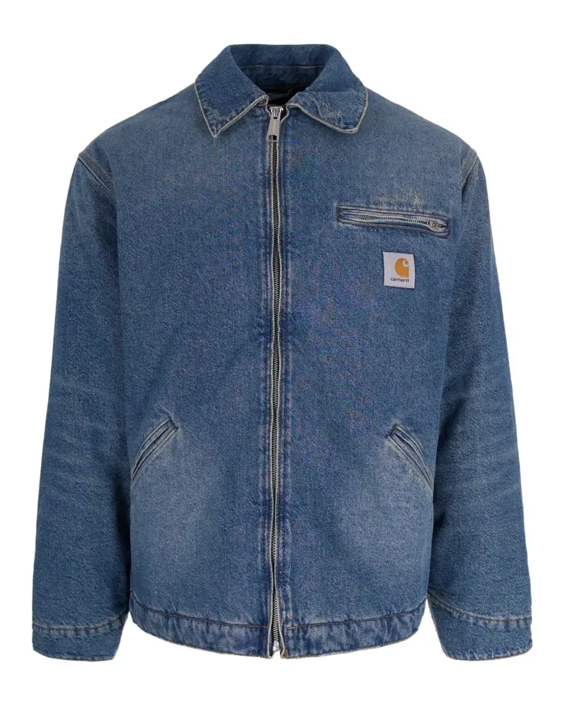 Carhartt WIP denim zip jacket - Blau Blau