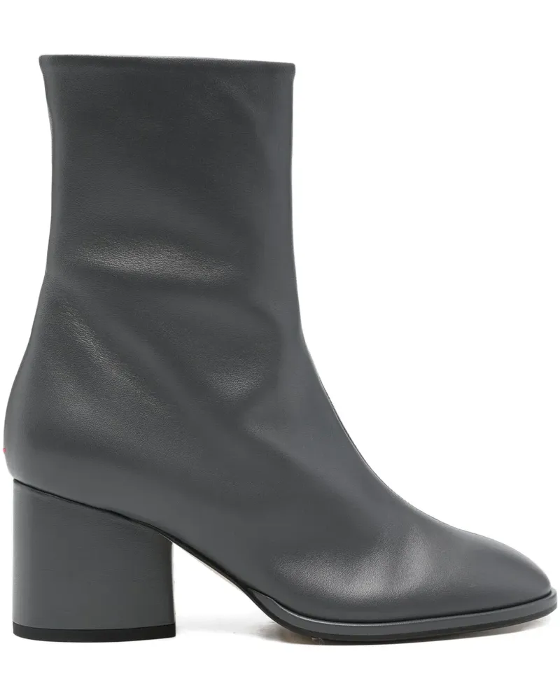 aeyde Stiefeletten mit Blockabsatz - Schwarz Schwarz