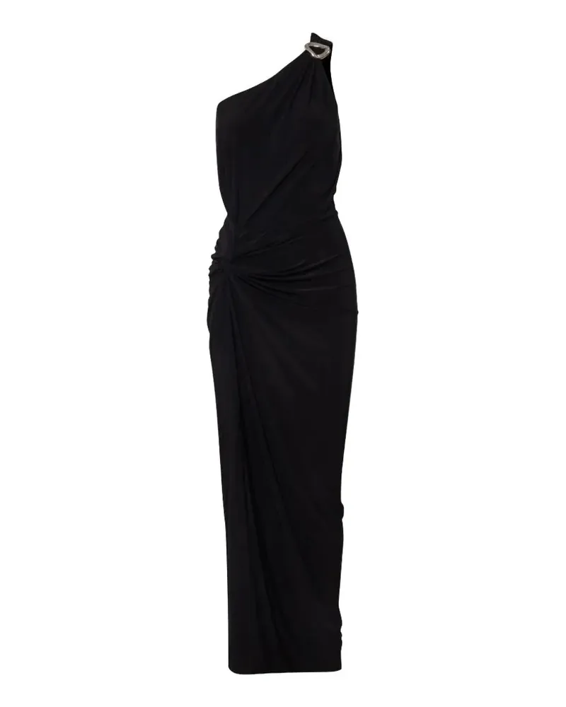 Baobab Collection Canoa one-shoulder maxi dress - Schwarz Schwarz