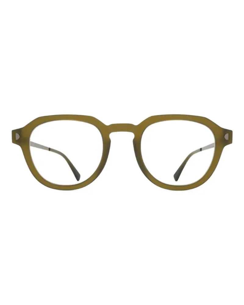 Mykita Elbert geometric-frame glasses - Grün Grün