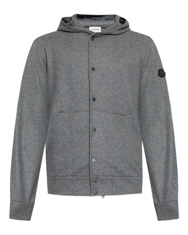 Moncler Felpa Kapuzenjacke - Grau Grau