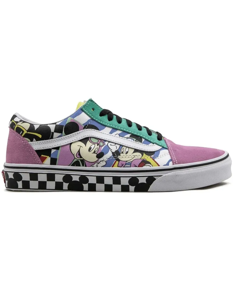 Vans x Disney Old Skool 80s Mickey Sneakers - Rosa Rosa