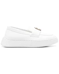 Furla Loafer mit Arch-Motiv Weiß