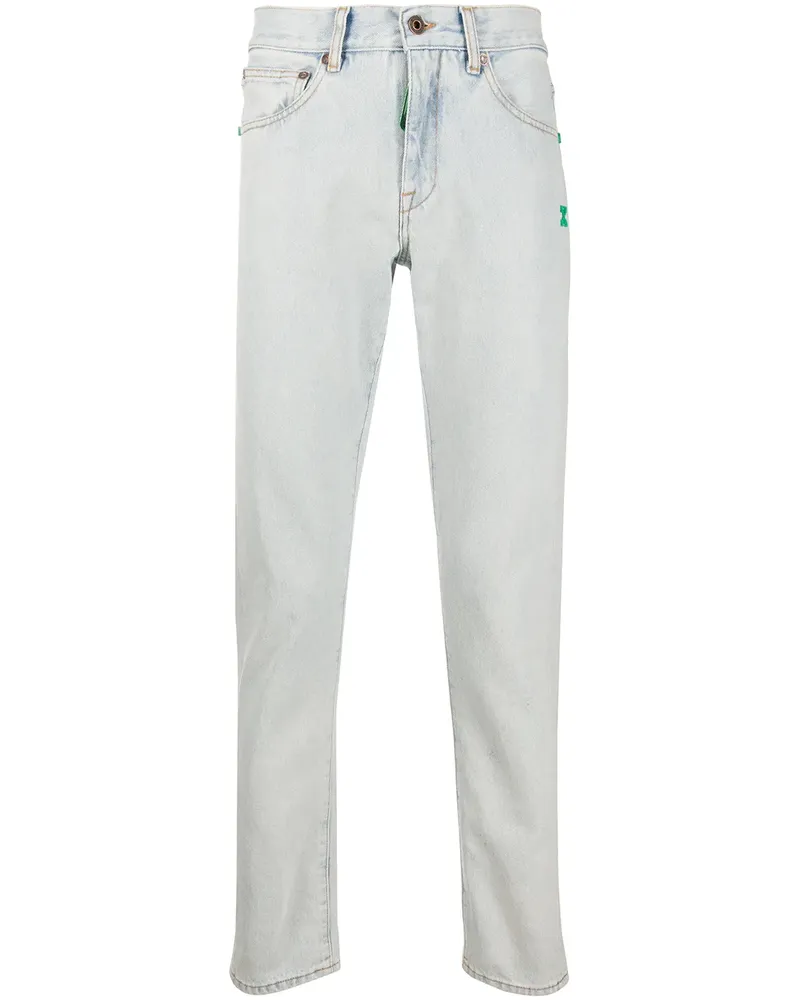 OFF-WHITE Schmale Jeans - Blau Blau