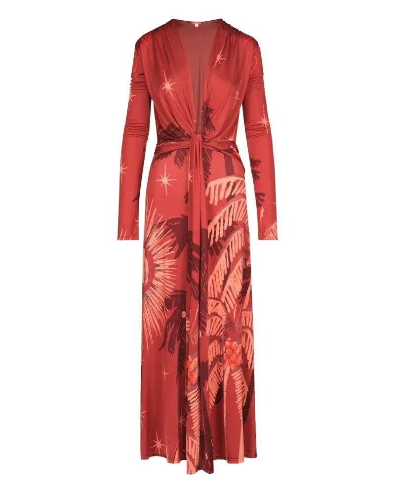 Johanna Ortiz Coral Marino Maxikleid - Rot Rot