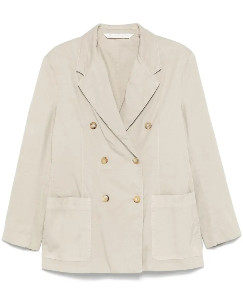 Palm Angels Doppelreihiger Blazer - Nude Nude