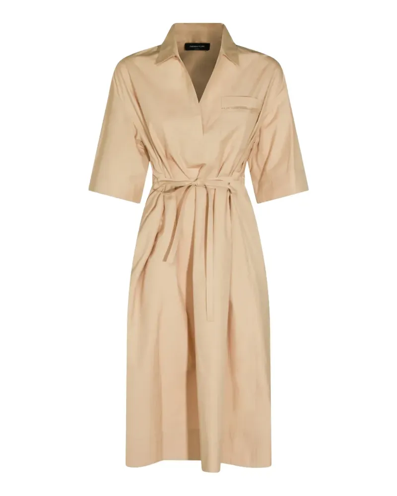 Fabiana Filippi cotton midi dress - Nude Nude
