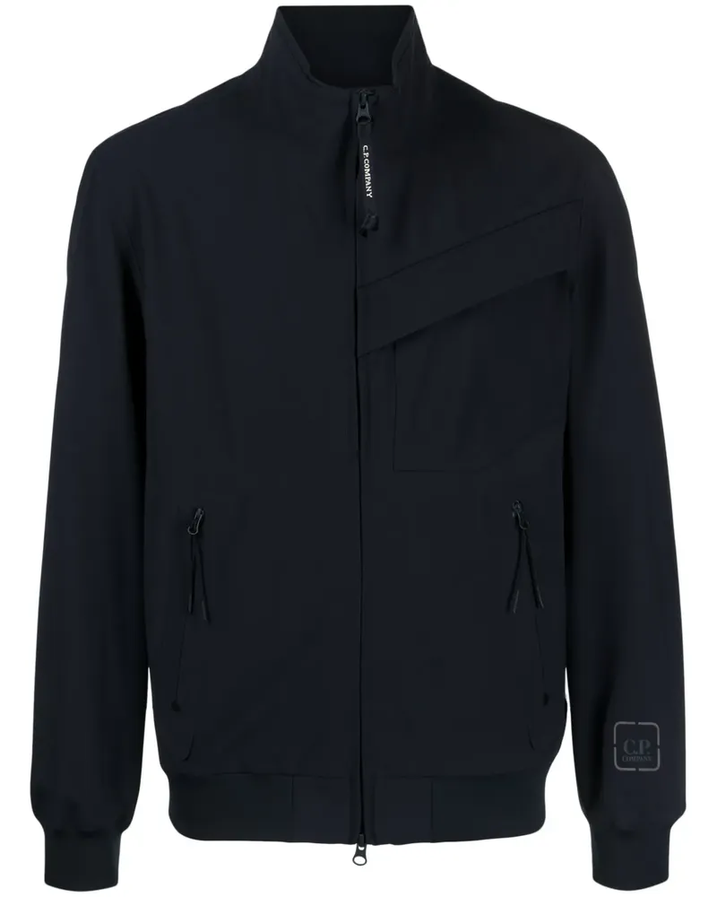 C.P. Company Leichte Jacke mit Stehkragen - Blau Blau