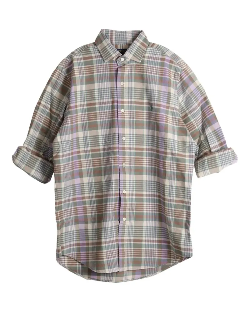 Ralph Lauren Kariertes Hemd - Grün Grün