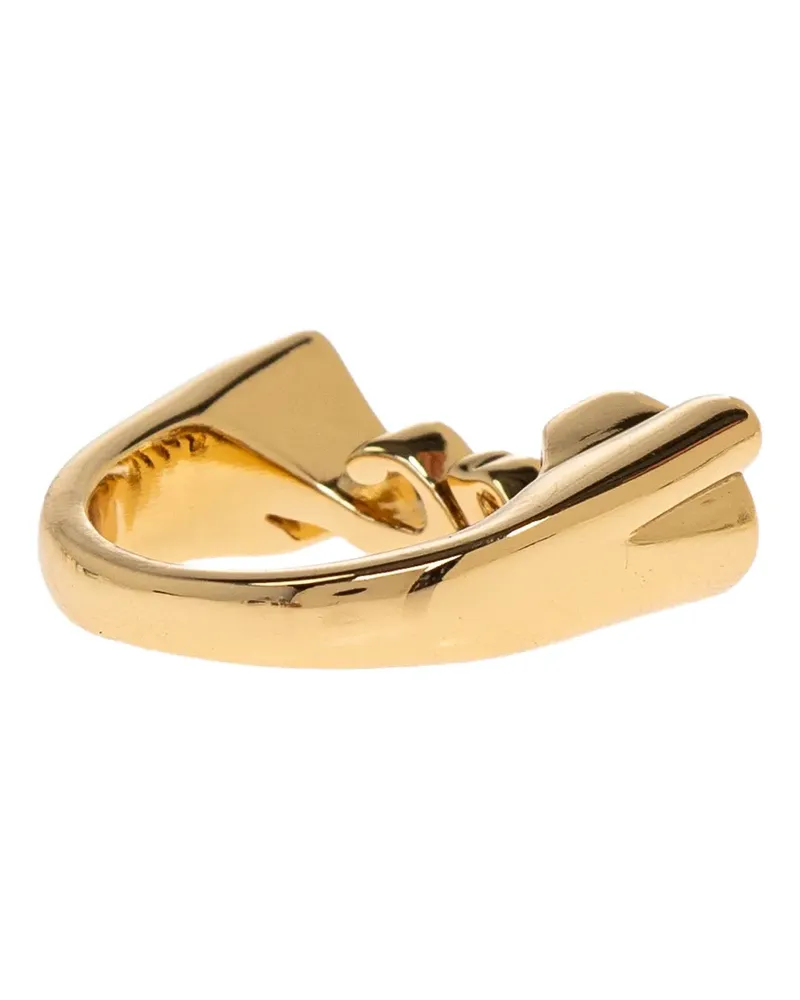 Coach logo ring - Gold Gold