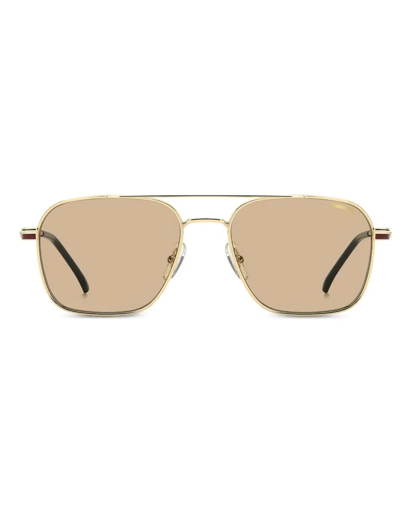 Carrera rectangle-frame sunglasses - Gold Gold
