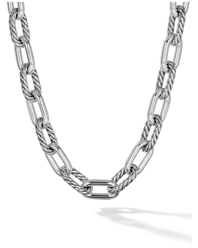 David Yurman DY Madison Halskette aus Sterlingsilber 13,5mm Silber