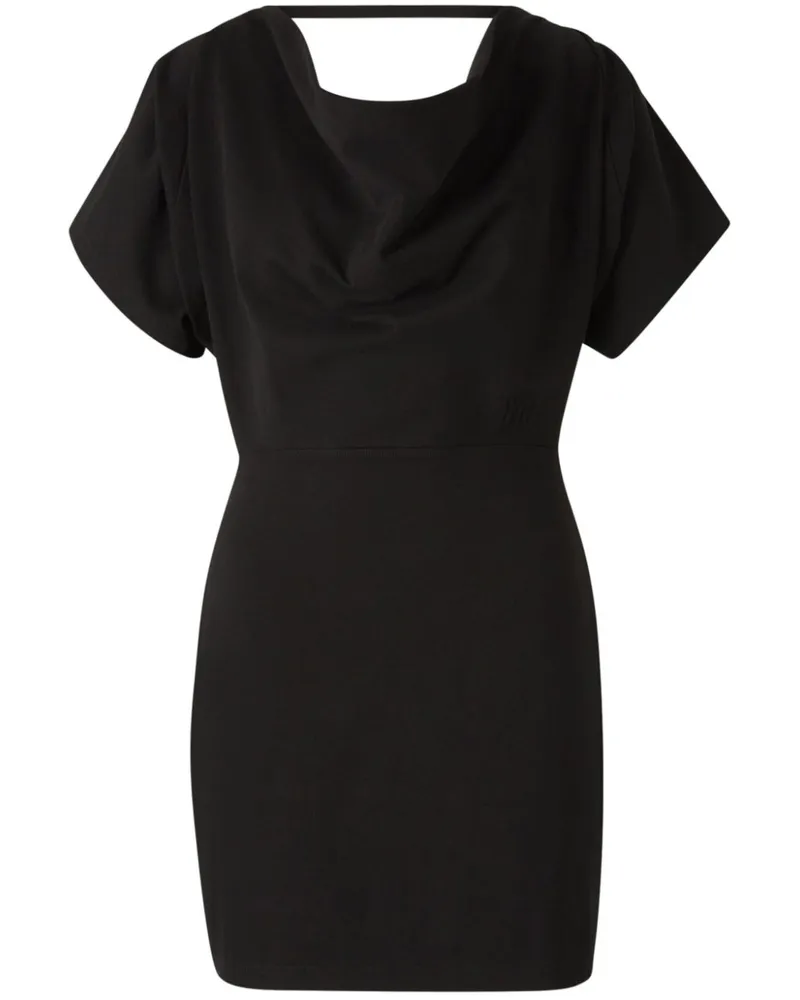 Alexander Wang Minikleid aus Leinen - Schwarz Schwarz