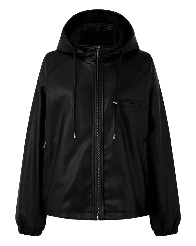 STUDIO TOMBOY Klassische Kapuzenjacke - Schwarz Schwarz