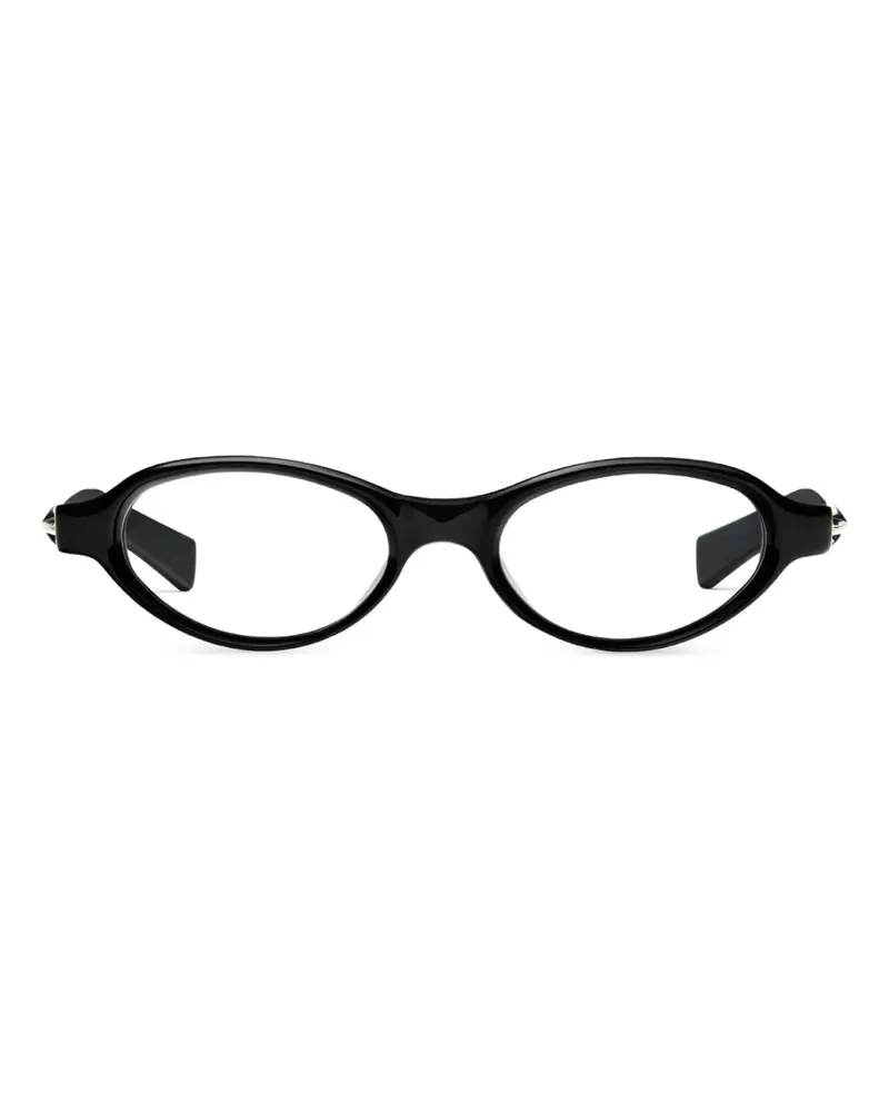 Gentle Monster Odd 01 Brille mit rundem Gestell - Schwarz Schwarz