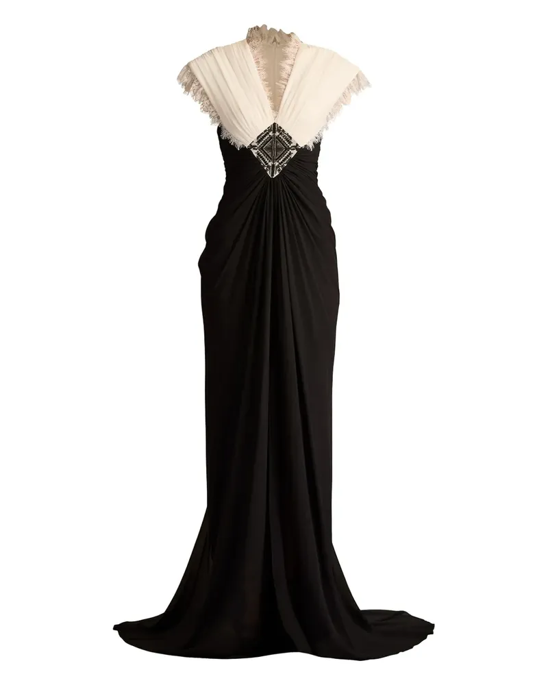 Tadashi Shoji Amelie Abendkleid - Schwarz Schwarz