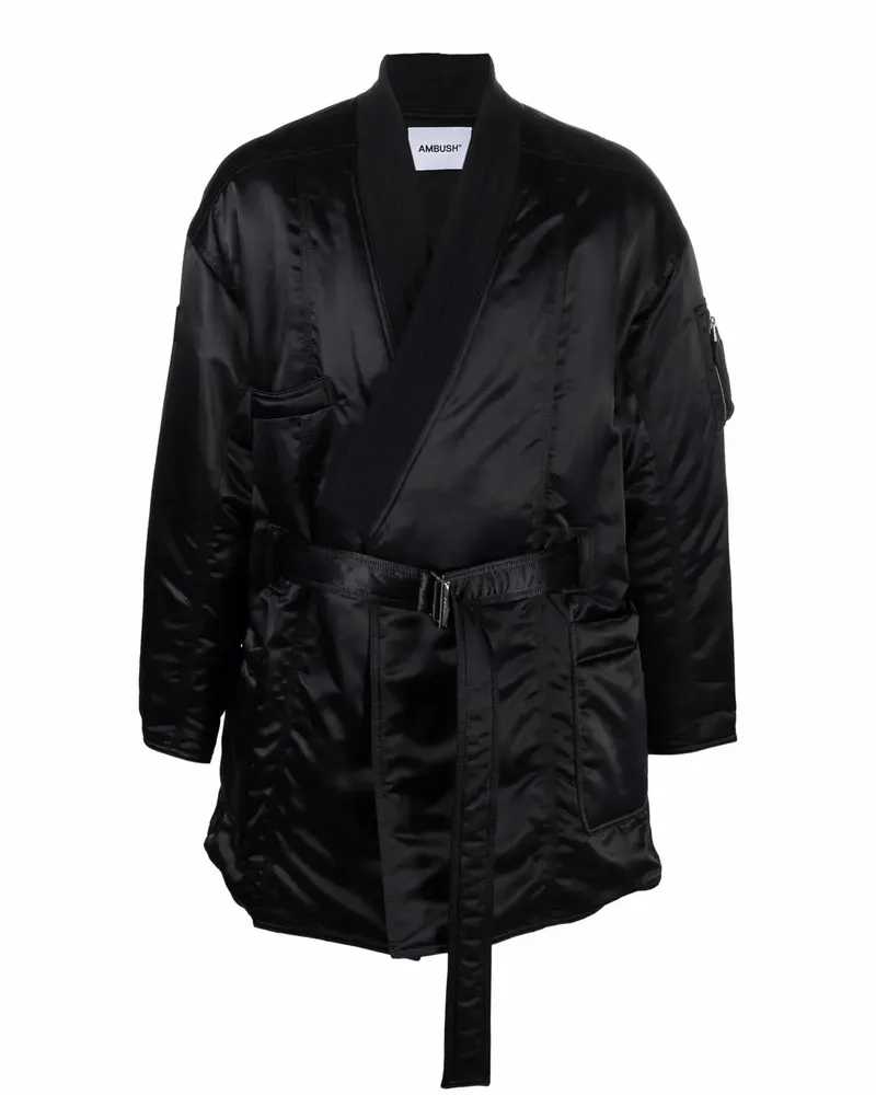 AMBUSH MA-1 Hybrid-Wickelmantel - Schwarz Schwarz