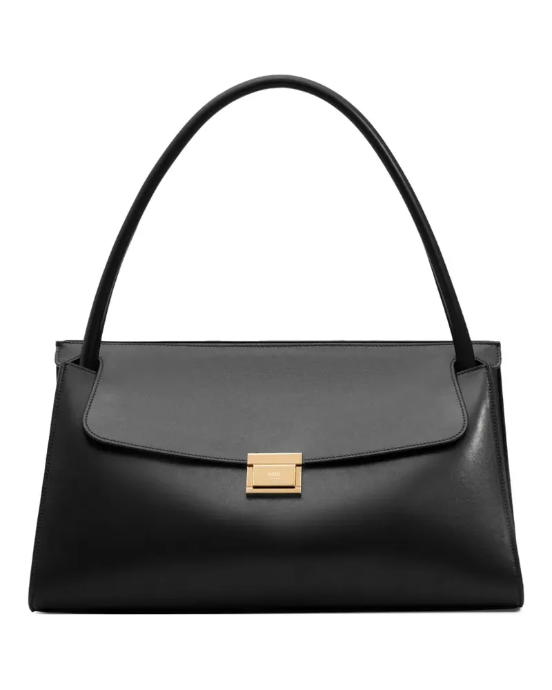 AMI Paris Mimi Schultertasche - Schwarz Schwarz