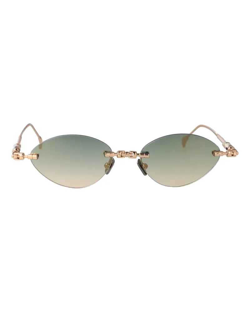 KUBORAUM Maske H65 cat-eye sunglasses - Gold Gold