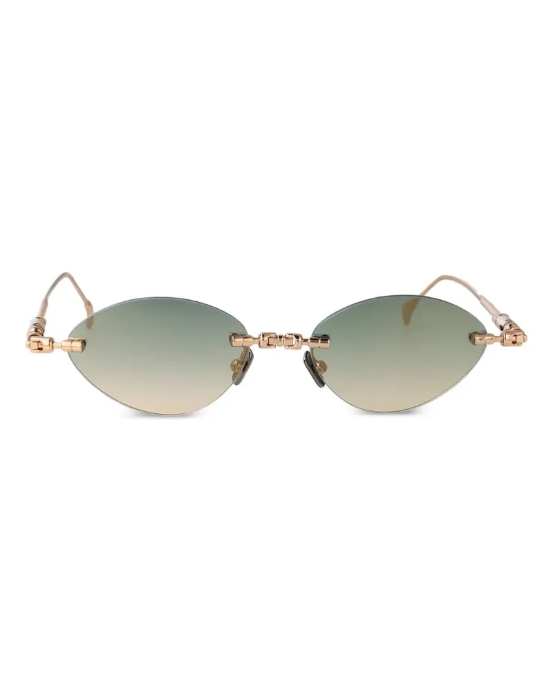 KUBORAUM Maske H65 cat-eye sunglasses - Gold Gold