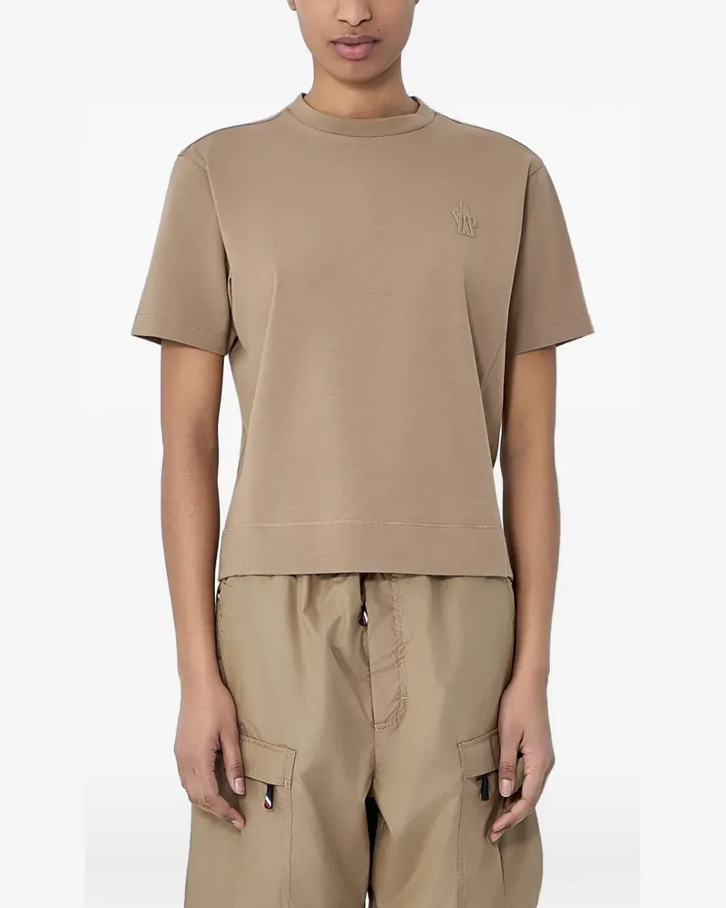 Moncler logo-appliqué T-shirt (set of three) - Rosa Rosa