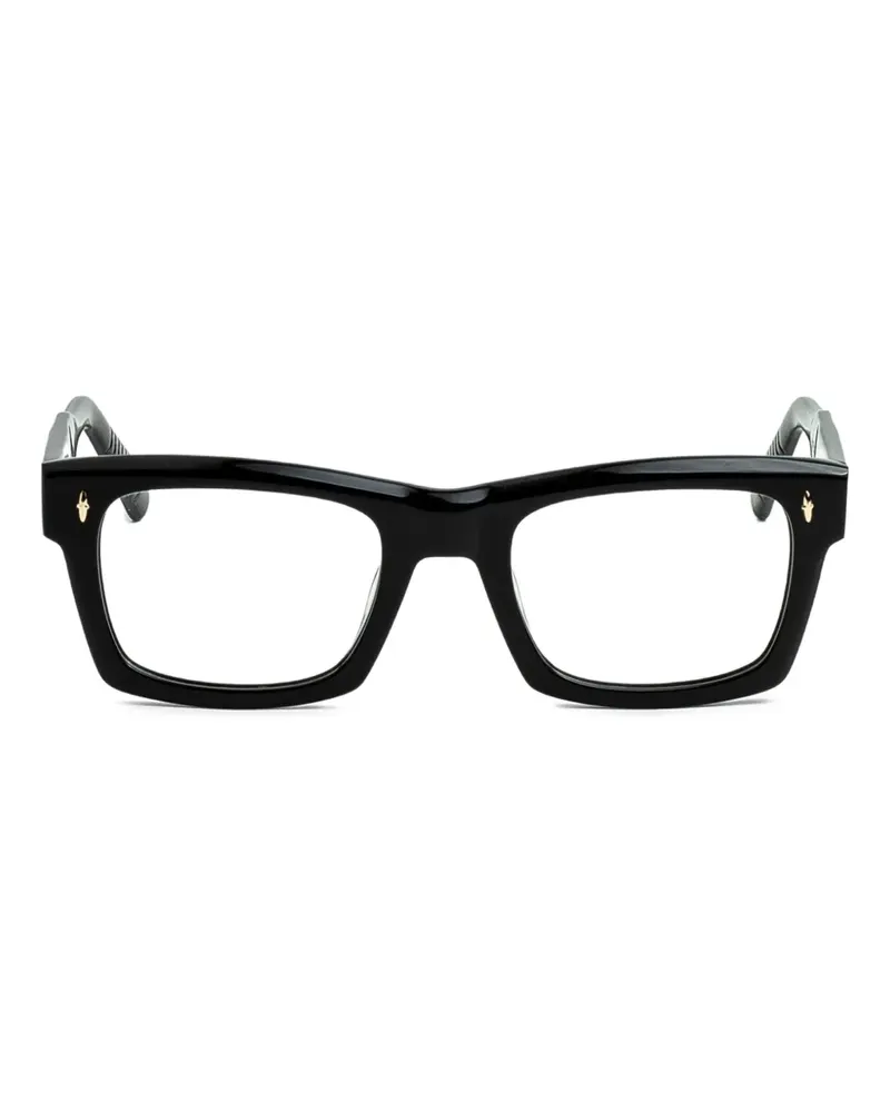 EPOS Eckige Horus Sonnenbrille - Schwarz Schwarz