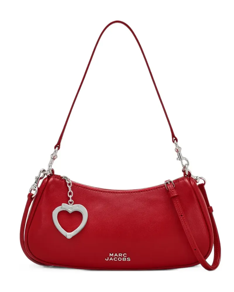 Marc Jacobs Schultertasche mit Handschellen-Anhänger - Rot Rot