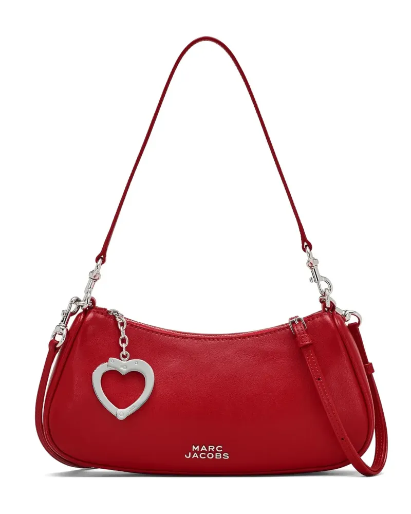 Marc Jacobs Schultertasche mit Handschellen-Anhänger - Rot Rot