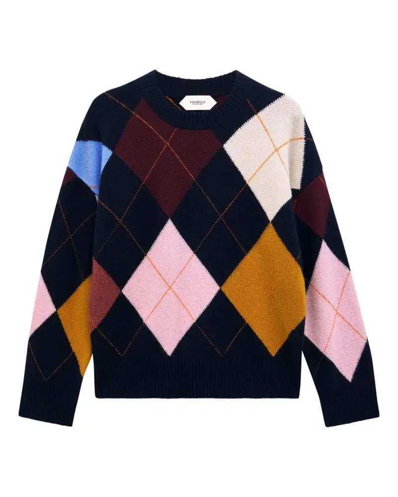 Pringle of Scotland Pullover mit Argyle-Muster - Blau Blau