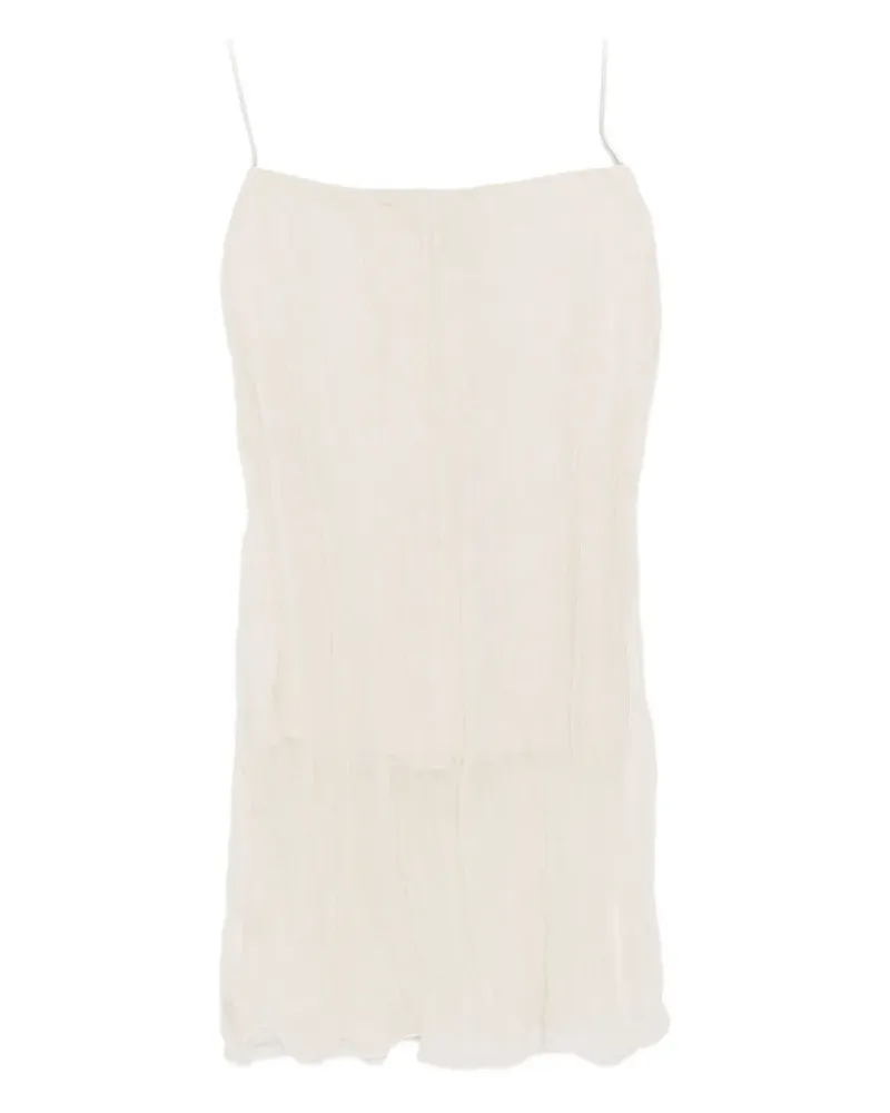 Brandon Maxwell James skirt - Nude Nude