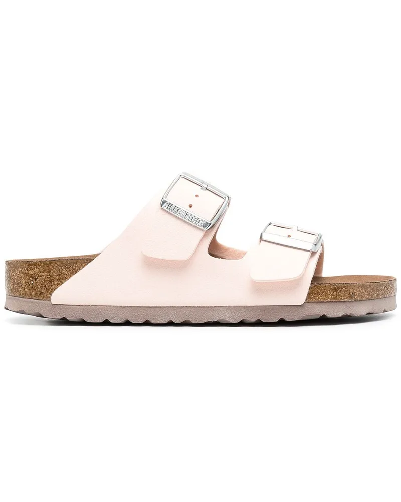 Birkenstock Pantoletten mit Schnalle - Rosa Rosa