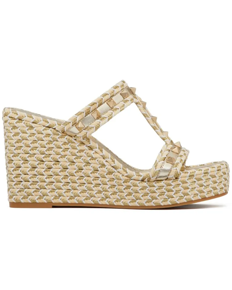 Valentino Garavani Rockstud Sandalen 90mm - Nude Nude