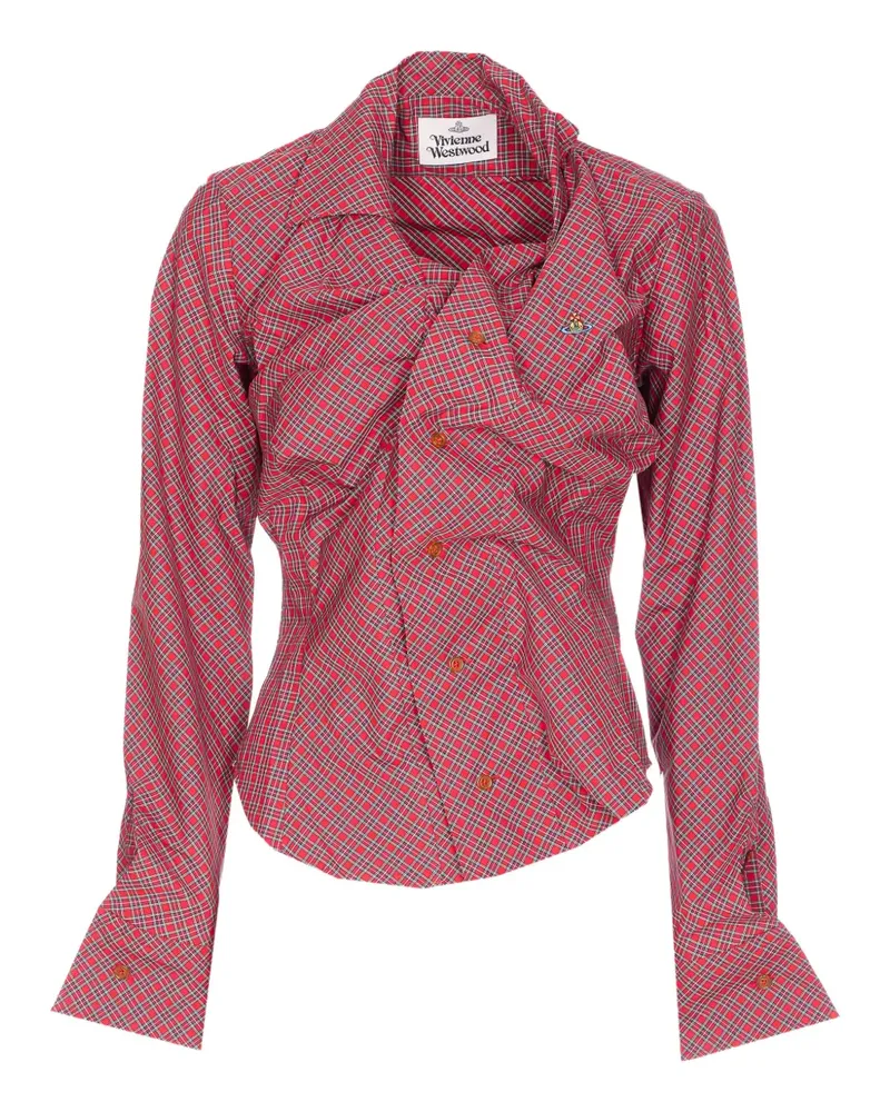 Vivienne Westwood Hemd mit Schottenkaro - Rot Rot