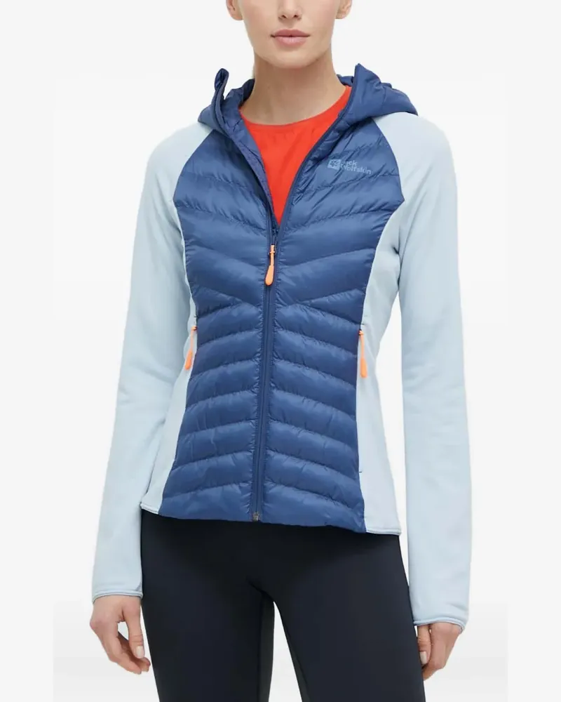 Jack Wolfskin Routeburn Pro Hybrid Sportjacke - Blau Blau