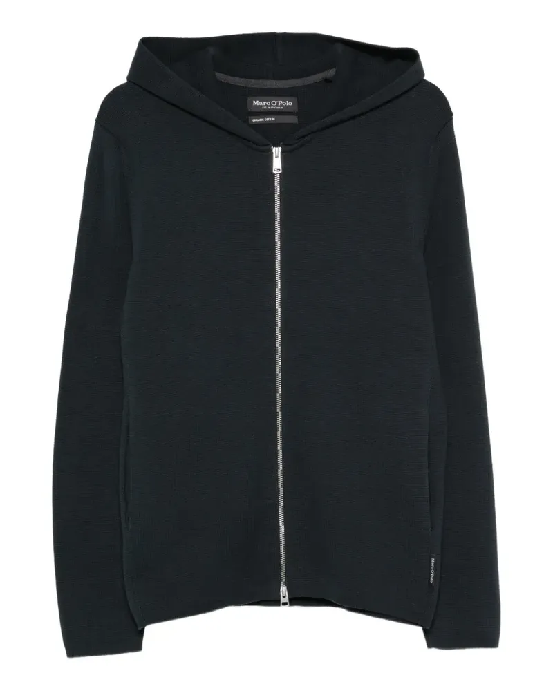 Marc O'Polo Cardigan mit Kapuze - Blau Blau
