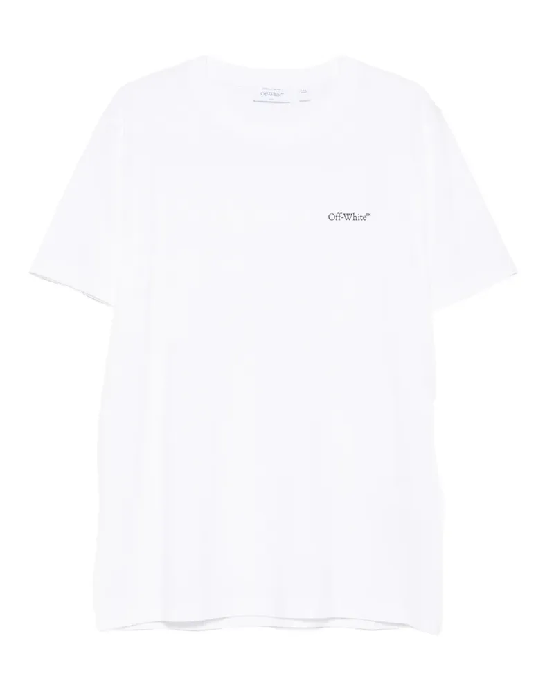 OFF-WHITE arrow-print cotton T-shirt - Weiß Weiß