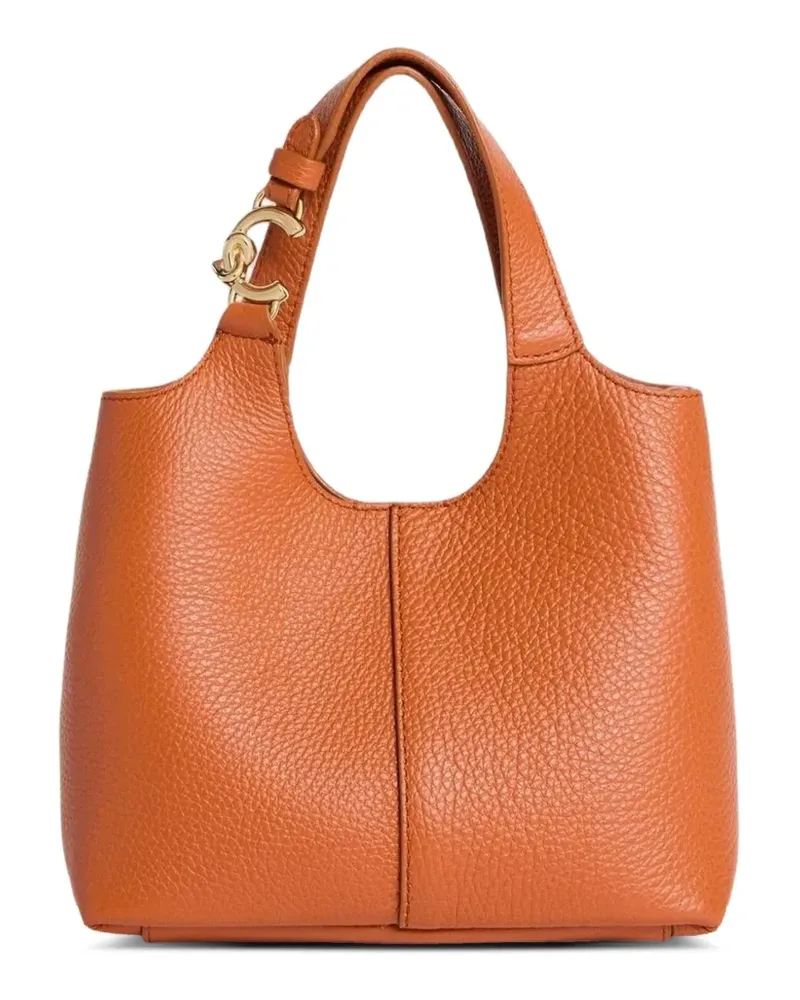 Coccinelle Kleiner C-Easy Tote Bag - Orange Orange