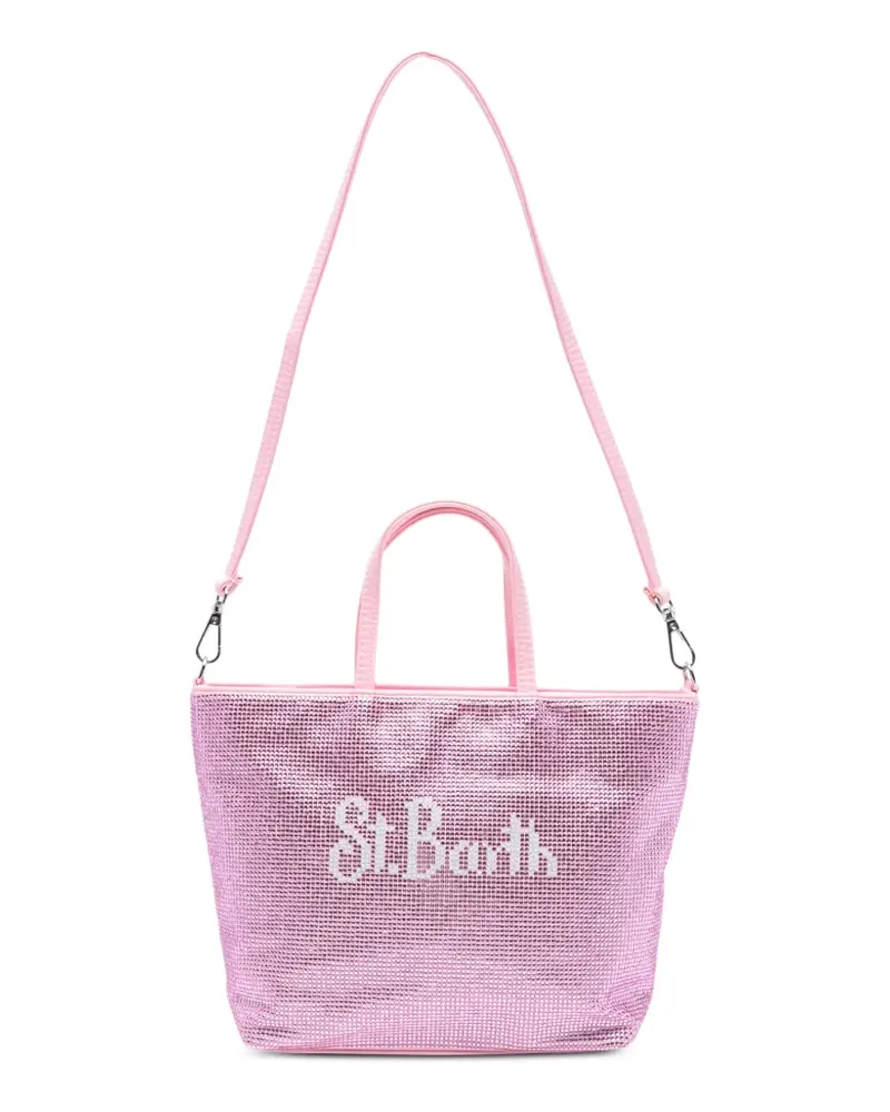 MC2 Saint Barth Mini Strass Tote Bag - Rosa Rosa