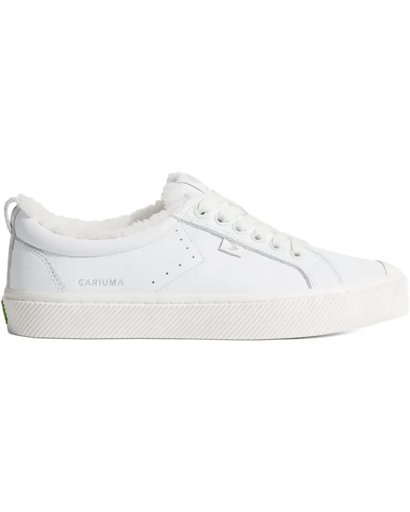 CARIUMA OCA shearling sneakers - Weiß Weiß