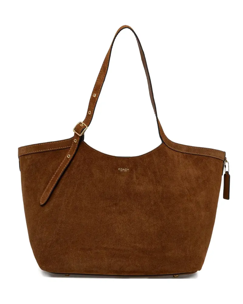 Coach Tote Bag mit Schnallen - Braun Braun