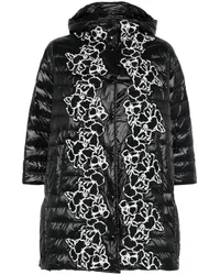 Ermanno Scervino Jacke mit Logo-Stickerei Schwarz