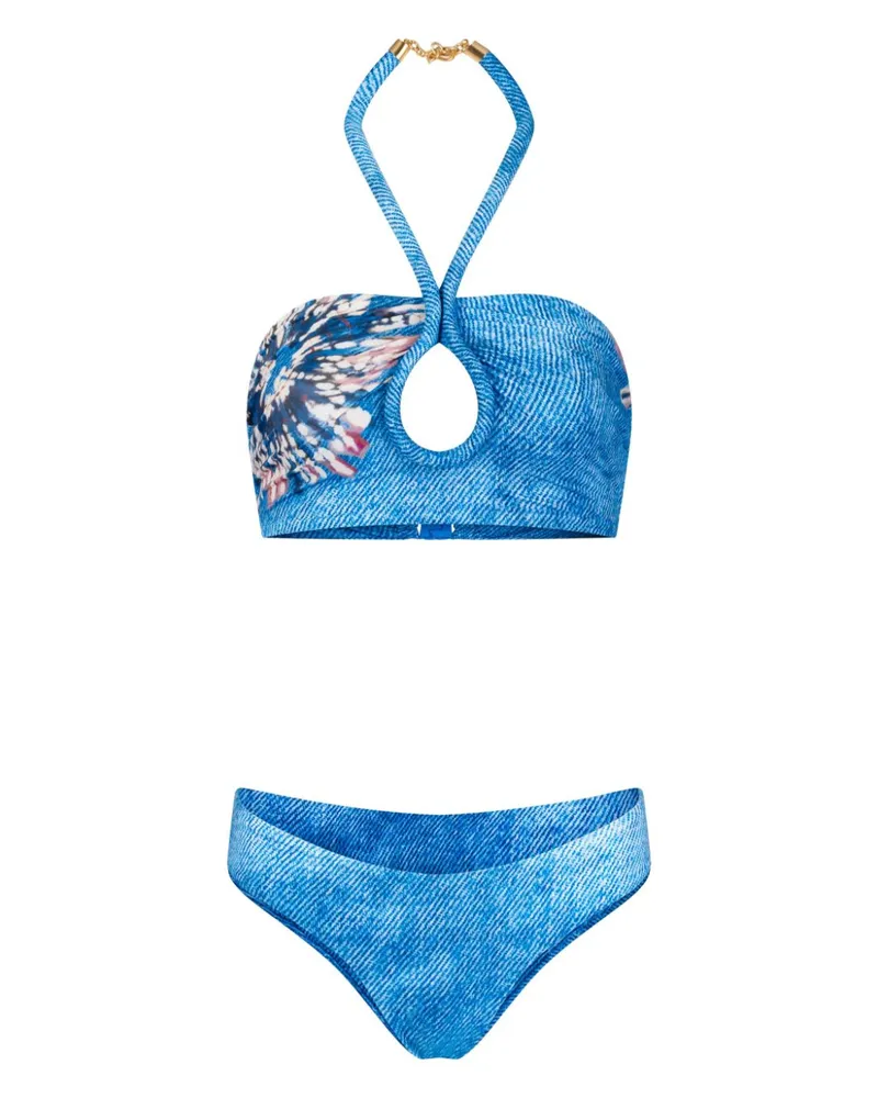 Silvia Tcherassi Verne & Fermina Bikini - Blau Blau